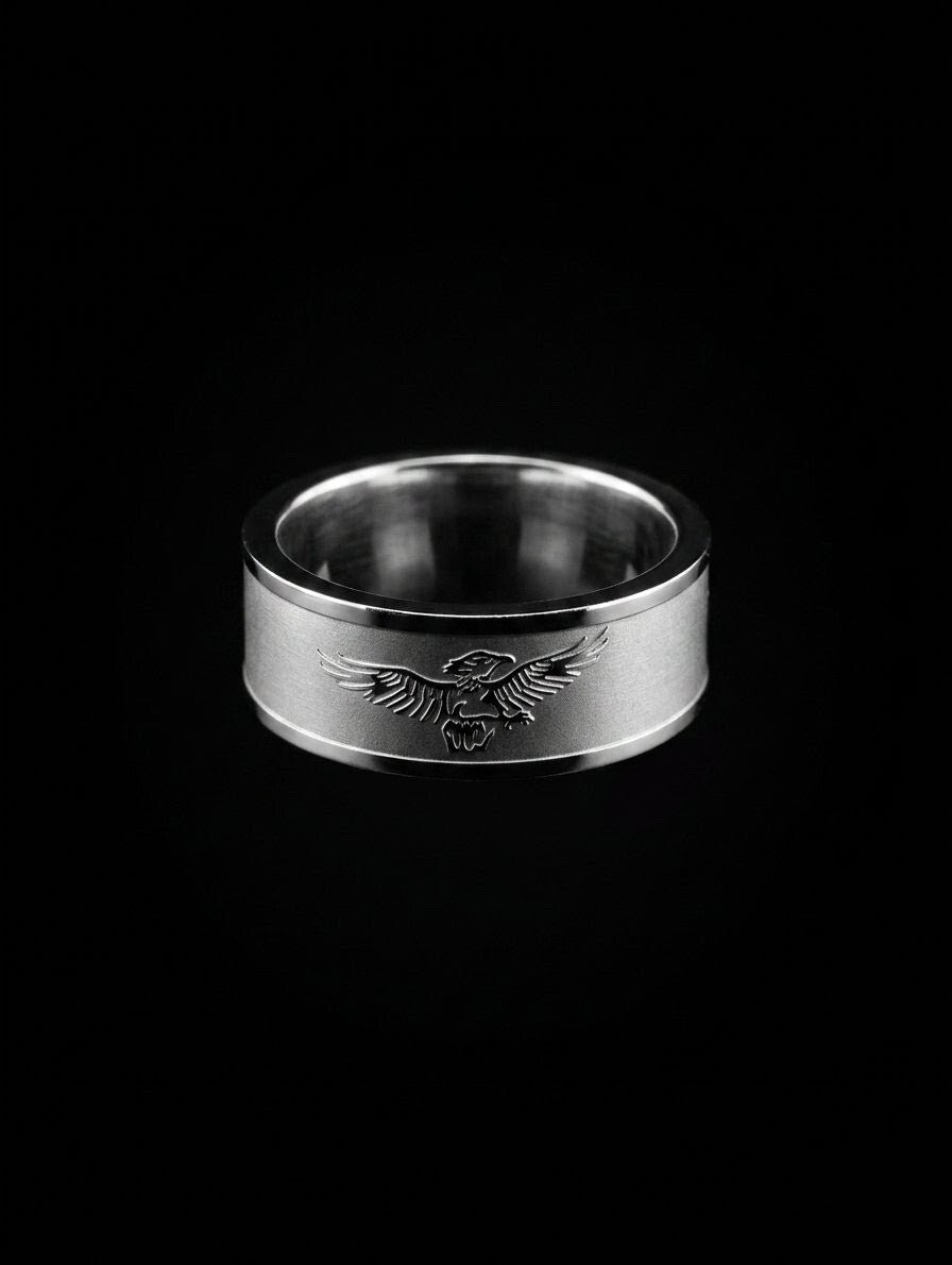 Stalen ring adelaar