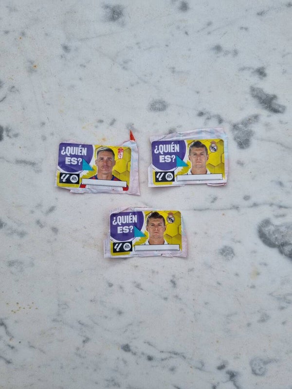 Chicles de la liga este 2023-2024