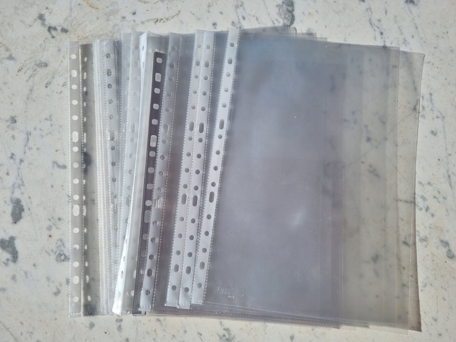 Plasticos para carpetas