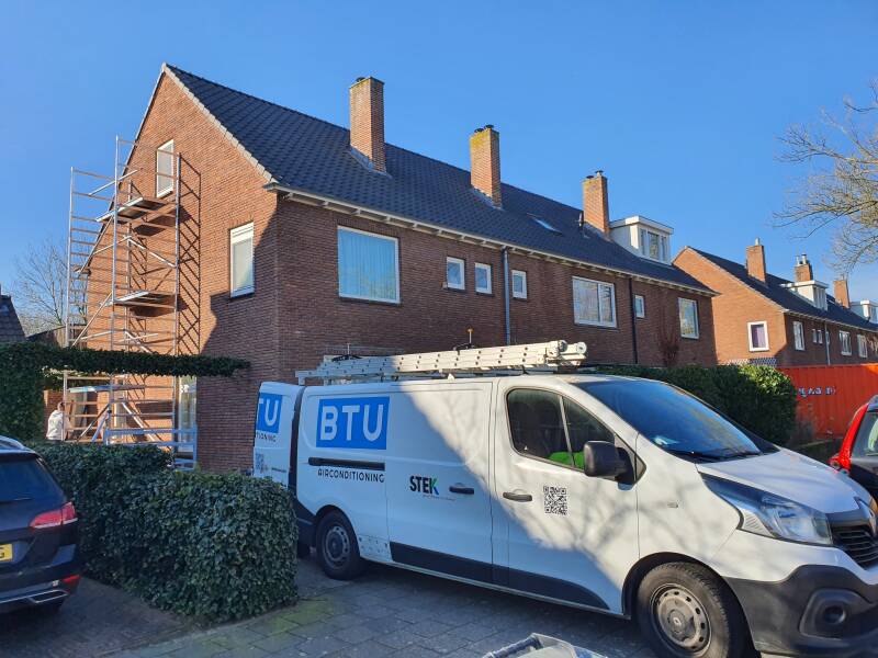 BTU Airconditioning aircomontage