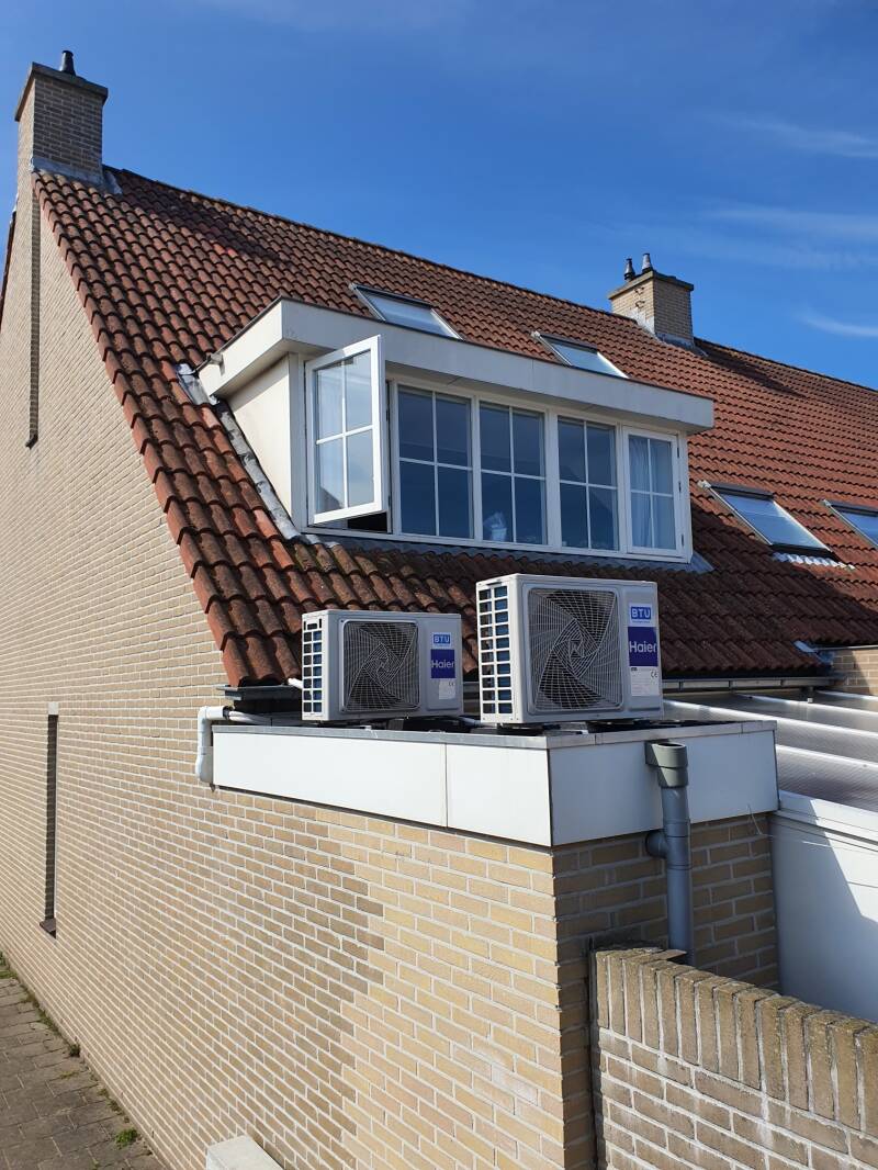 airco BTU-airconditioning inclusief montage