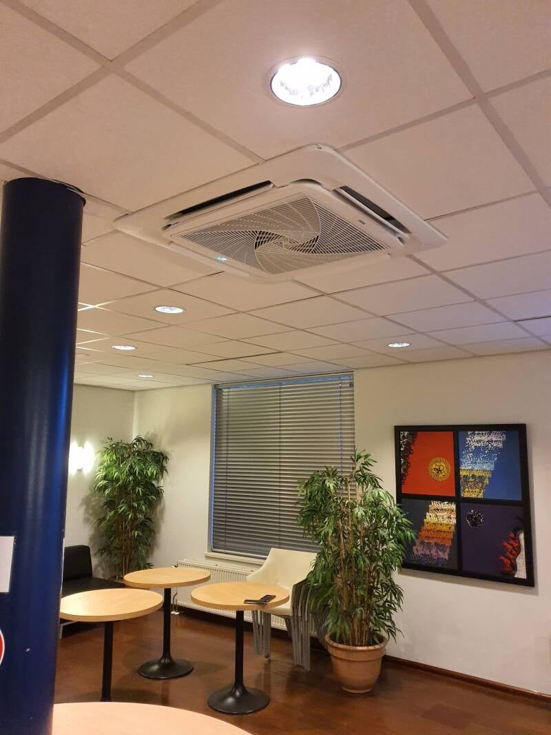 airco plafondinbouw Heemstede BTU-airconditioning