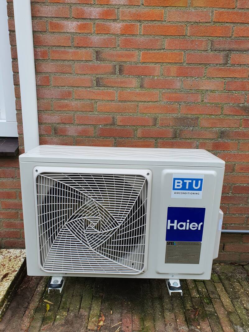 airco verwarmen woonkamer Noordwijkerhout, BTU-airconditioning