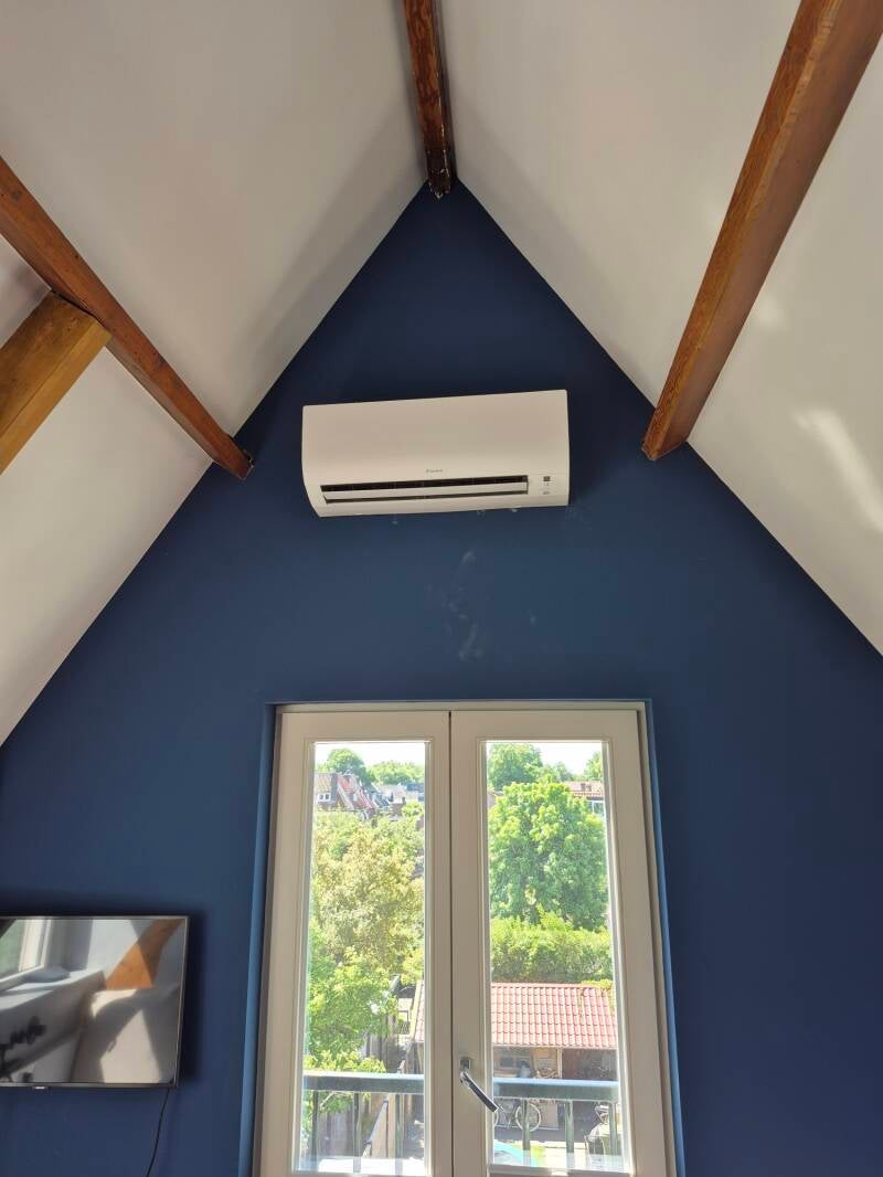 airco slaapkamer Heemstede