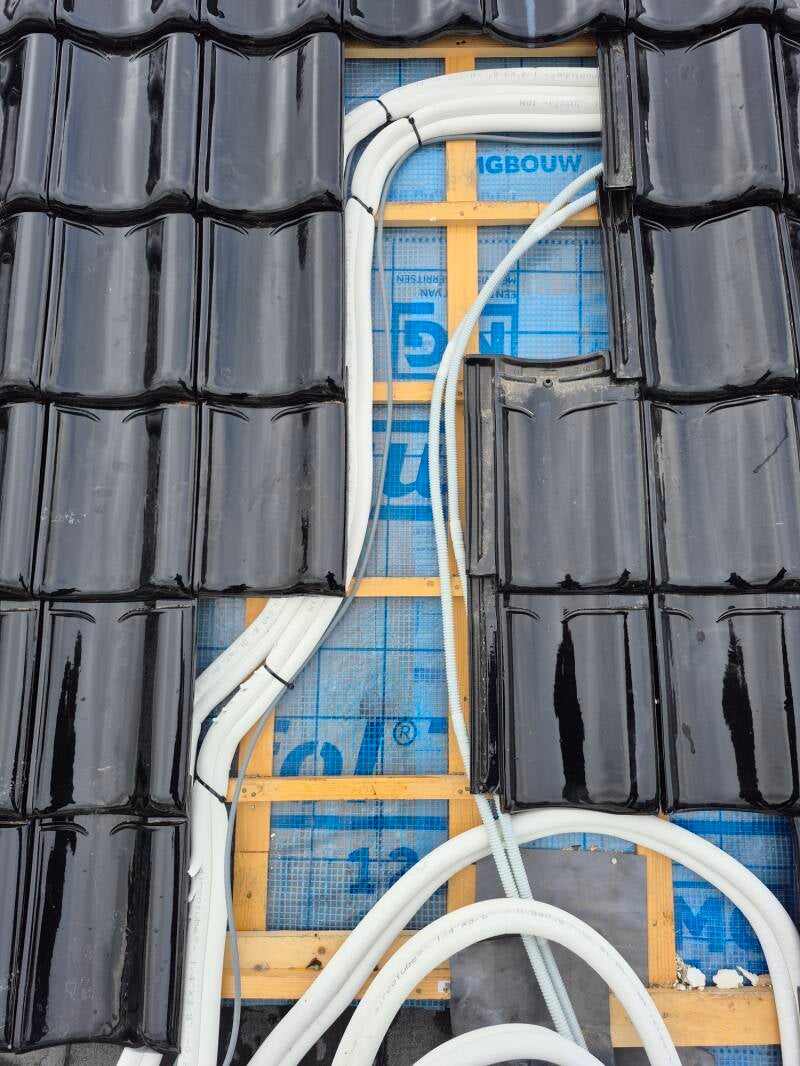 airco leidingwerk dakpannen Zandvoort BTU-airconditioning