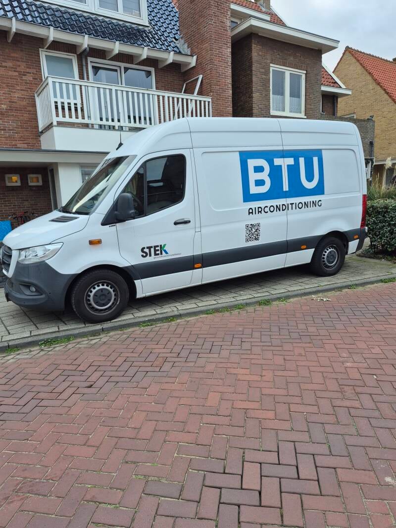 airco slaapkamer Zandvoort BTU-airconditioning