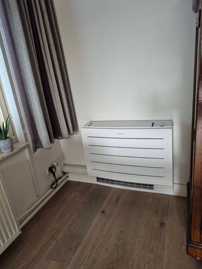 airco woonkamer Santpoort-Noord BTU-airconditioning