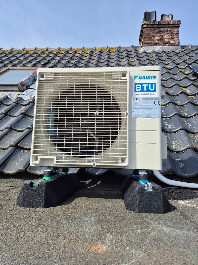 airco koelen slaapkamer Heemstede BTU-airconditioning