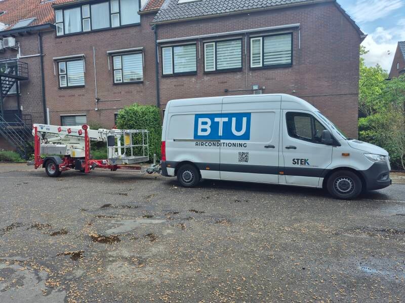 airco hoog dak Heemstede BTU-airconditioning