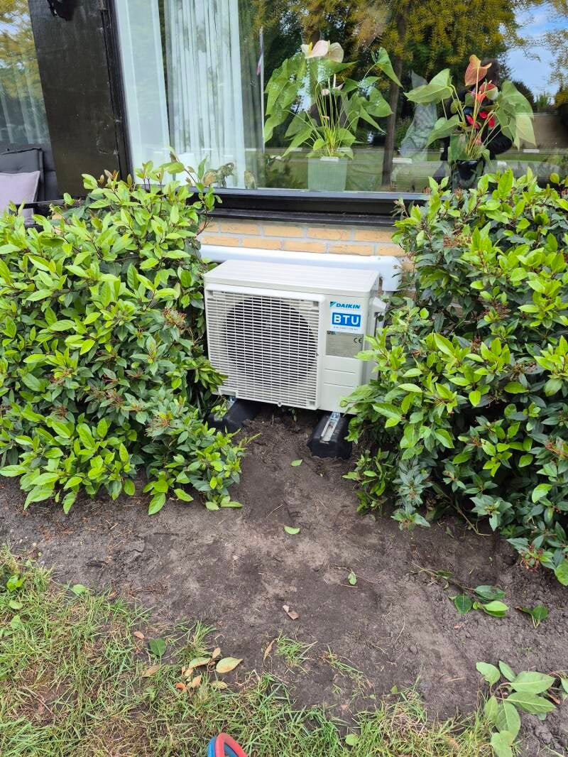airco appartement Bennebroek BTU-airconditioning