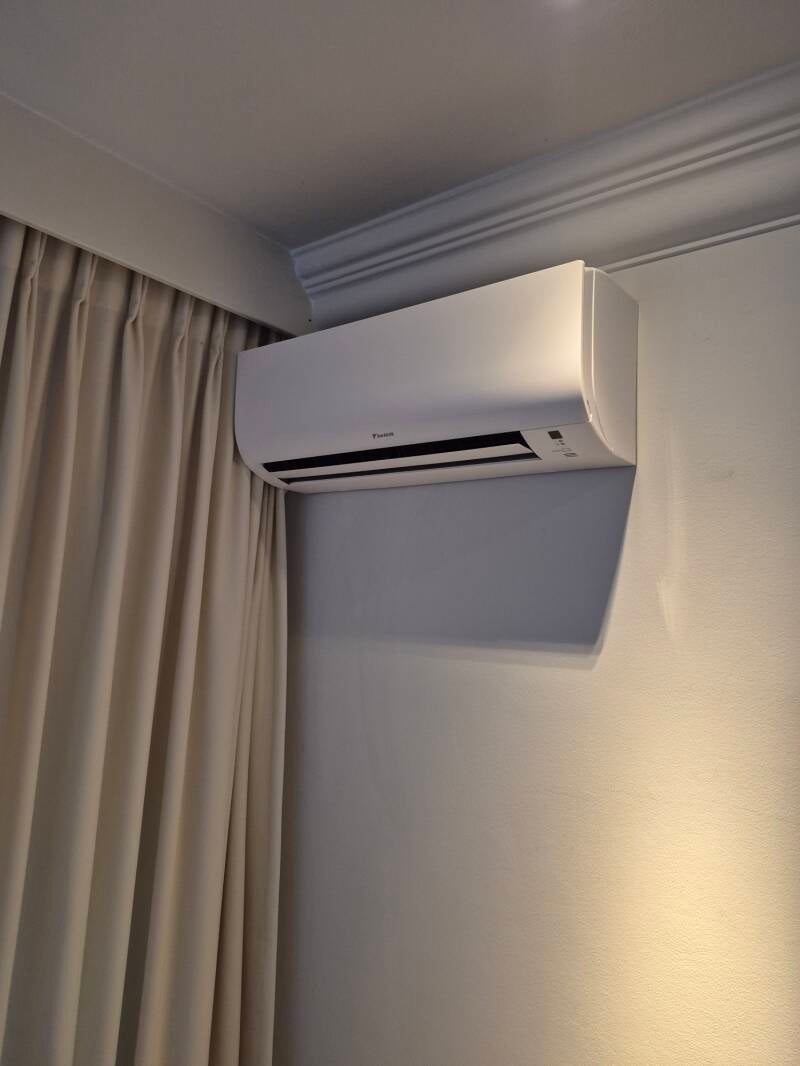 aico woonkamer Heemstede BTU-airconditioning
