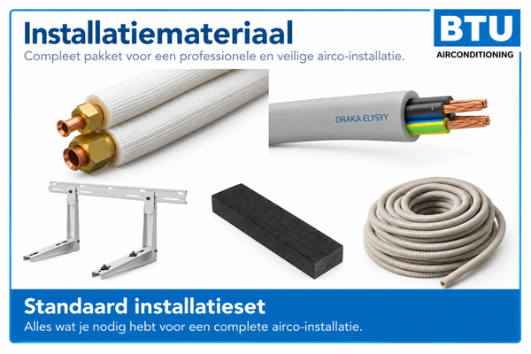 Standaard installatie pakket (5mtr)
