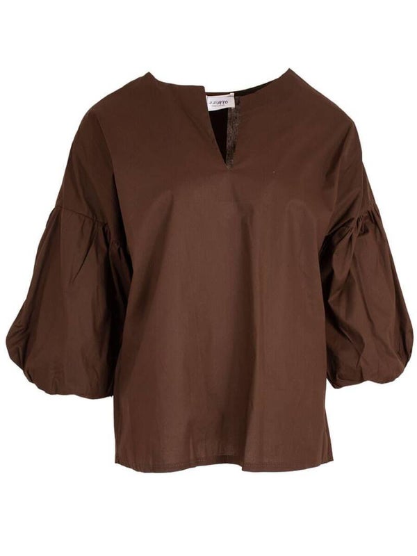 Blouse Ayla bruin