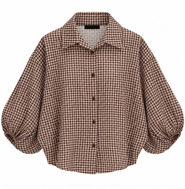 Blouse Sara bruin
