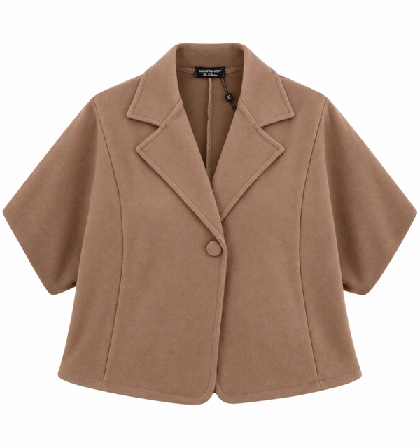 Vest Mila taupe