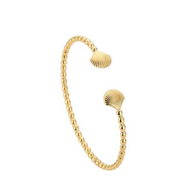 Bangle met schelpjes