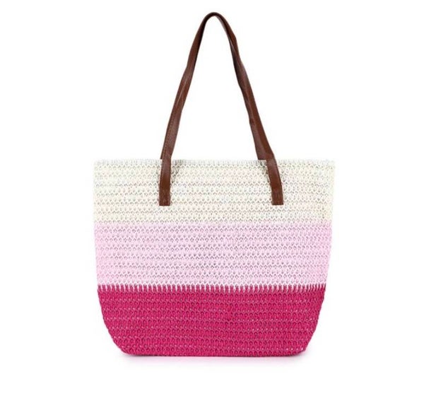 Strandtas / Shopper fuchsia