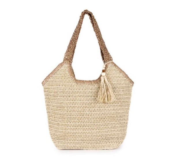 Strandtas / Shopper beige