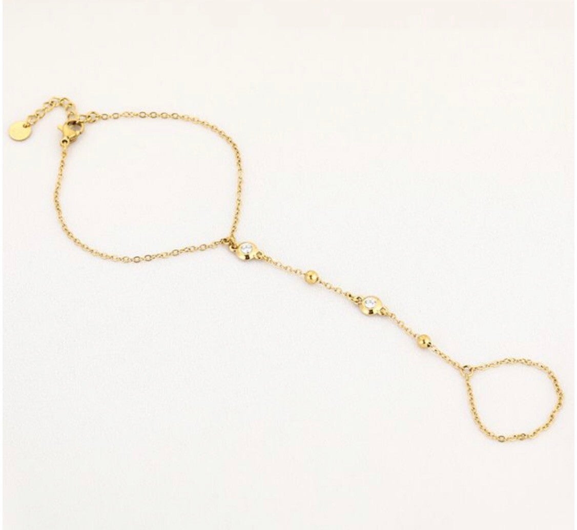 Hand armband/ketting stass