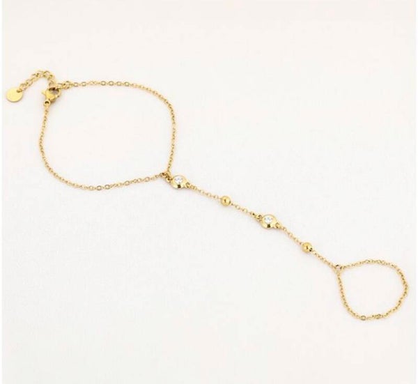 Hand armband/ketting stass