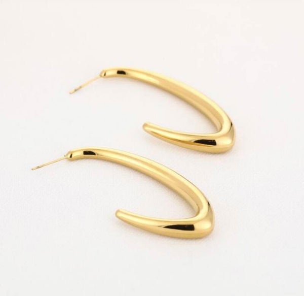 Oorbellen halve hoops