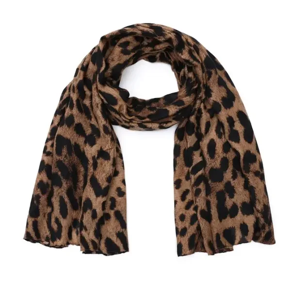 Sjaal Bruin panter