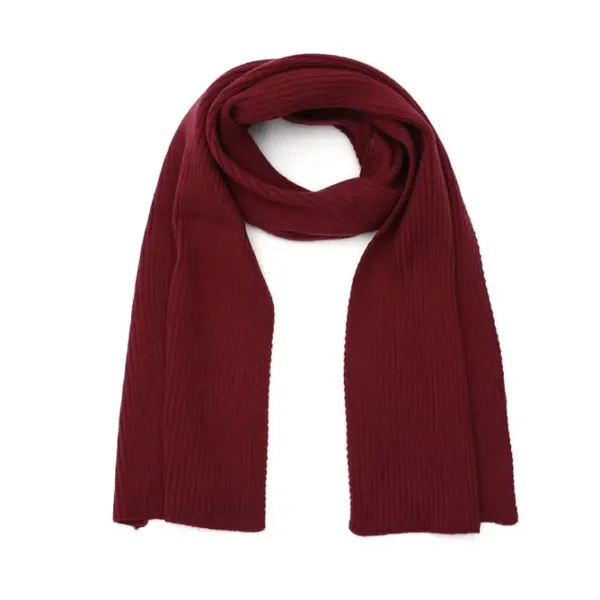Sjaal effen Burgundy