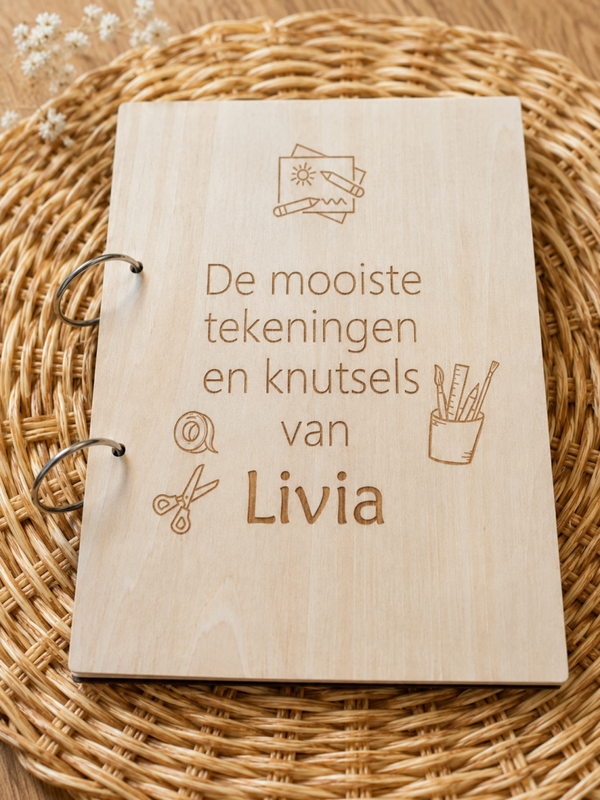 Houten bewaarbundel