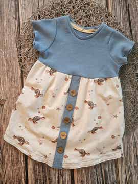 Kleid Schildkröte Gr.98