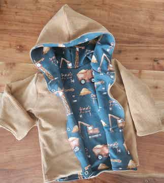 Sweatjacke Baustelle Gr.92