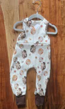 Strampler Igel mit Ballon Rib Gr. 62