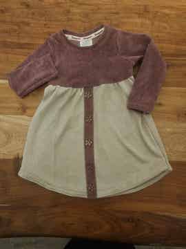 Kleid Glitzerrock Gr.98