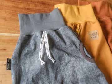 Pumphose Ocker uni Gr.92/98