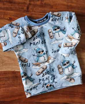 Sweater  Schneemann Gr. 92