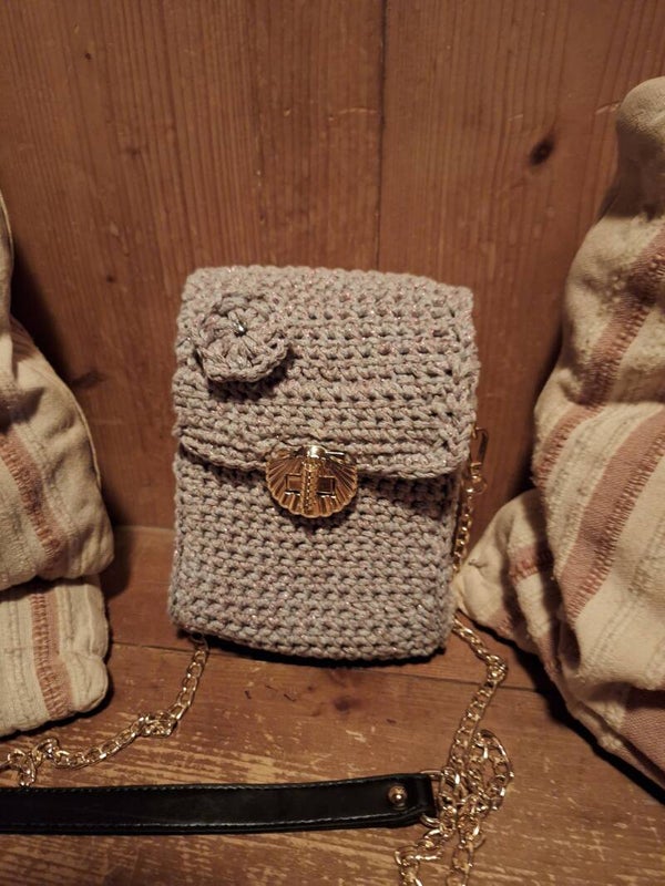 Häkeltasche handarbeit Einzelstück