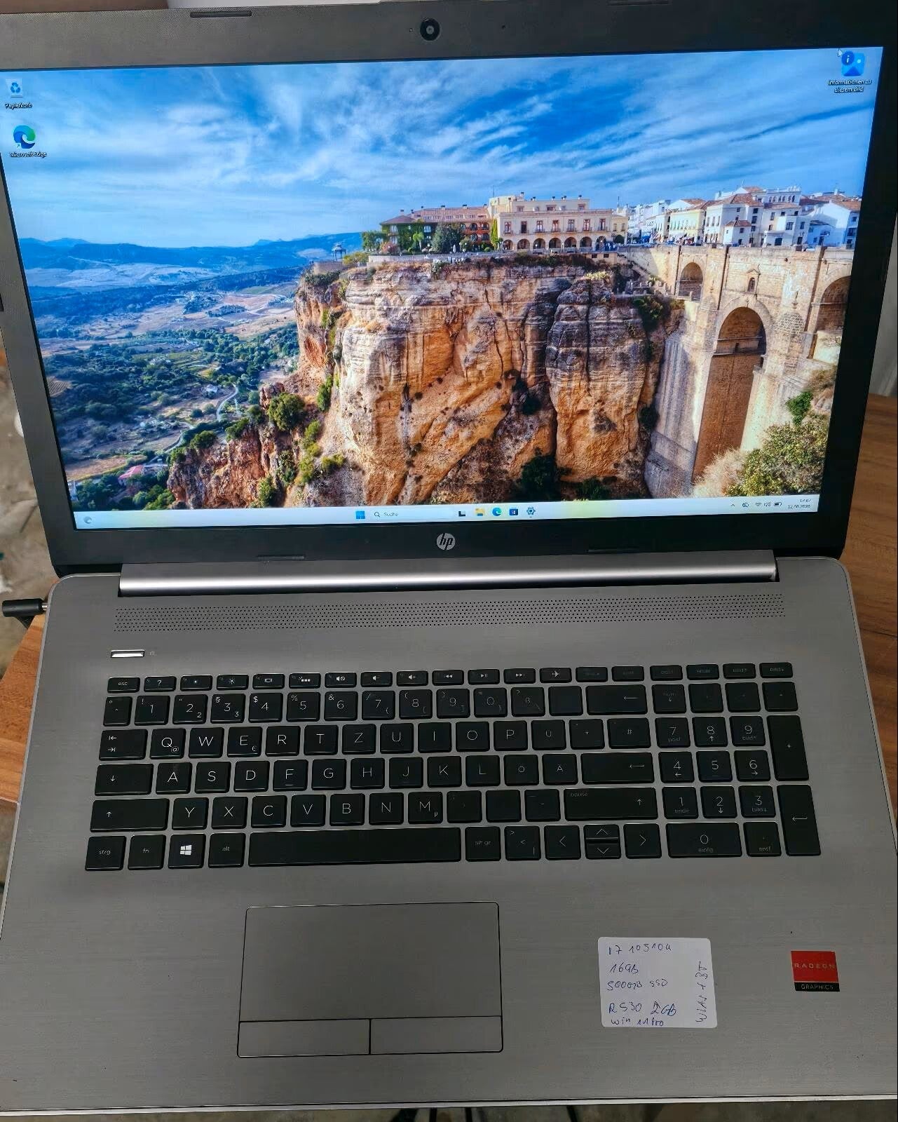 HP PROBOOK 470 G7 i7 10510U 16GB RAM 512GB M.2 SSD WIN 11