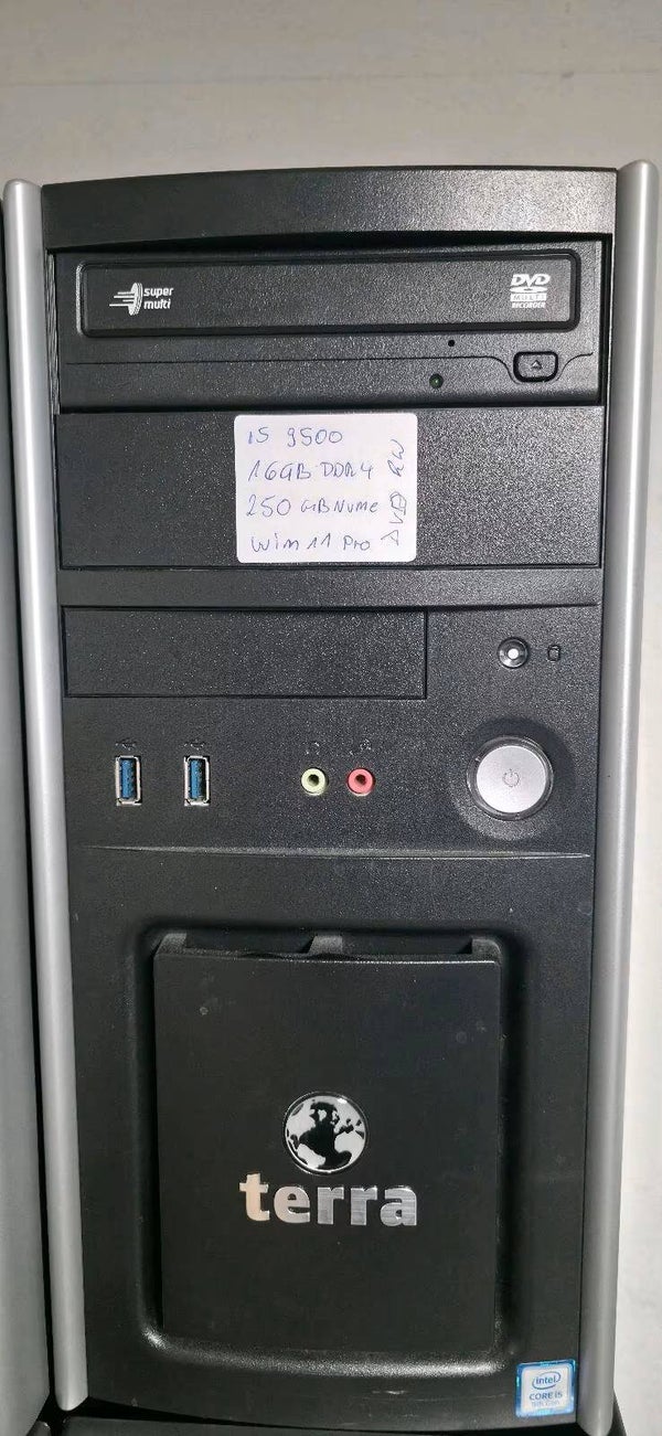 PC INTEL I5 9500 16GB RAM DDR4 256GB SSD WINDOWS 11