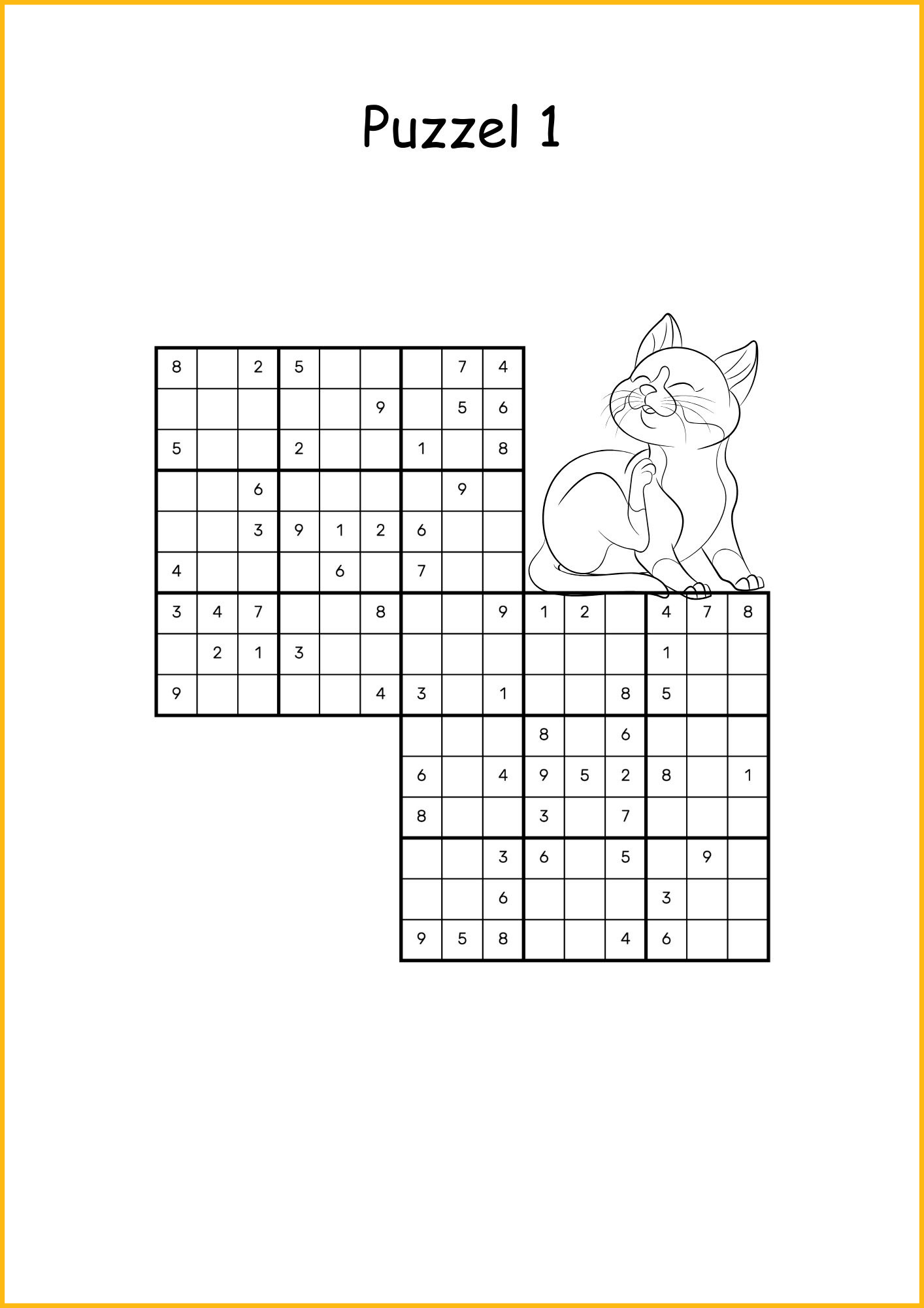Dieren sudoku 6x6 