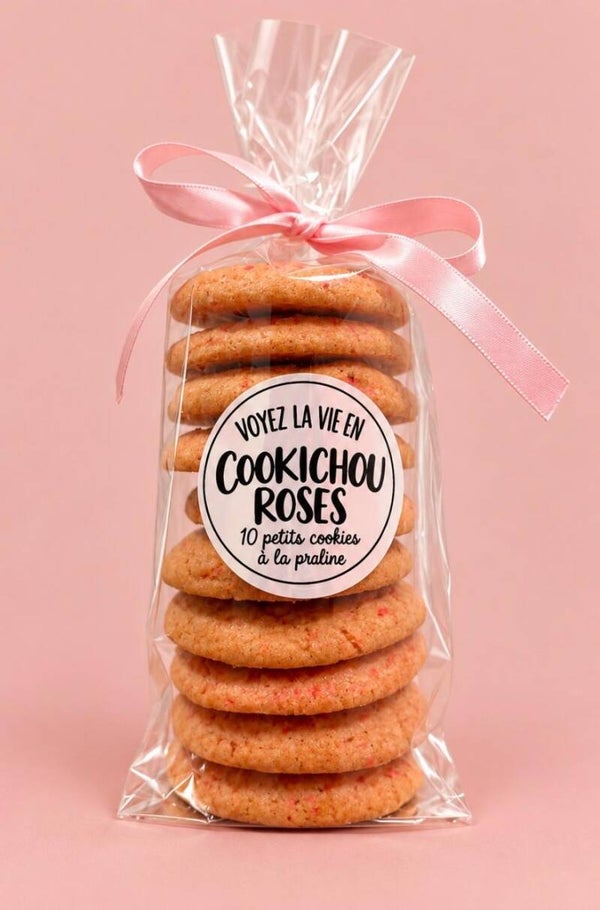 Sachet de 10 petit Cookichou à la praline