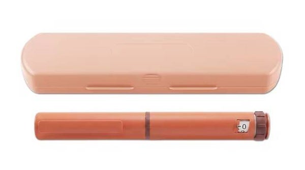 Reusable Pen & Case - Coral & Peach