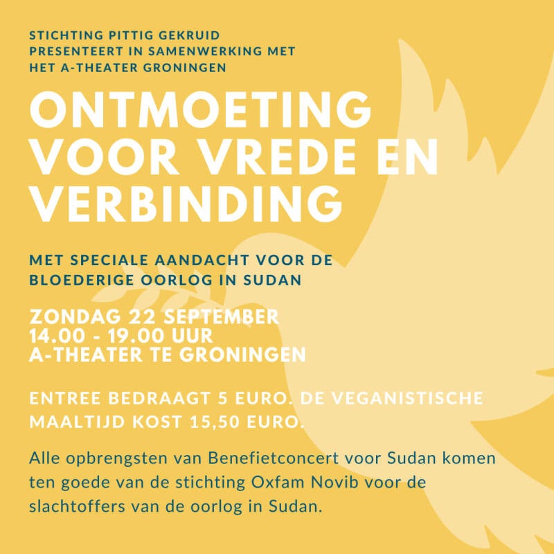 Benefietmiddag Sudan 2024