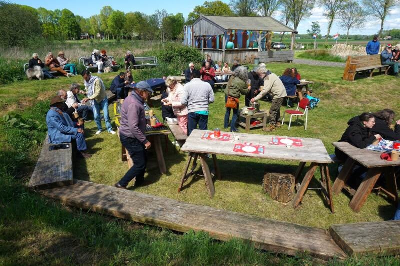 80 jaar vrijheid met vrijheidssoep Kultuureiland Damsterplas