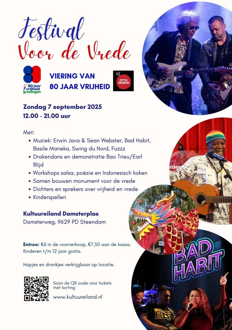 Festival voor de Vrede 2025