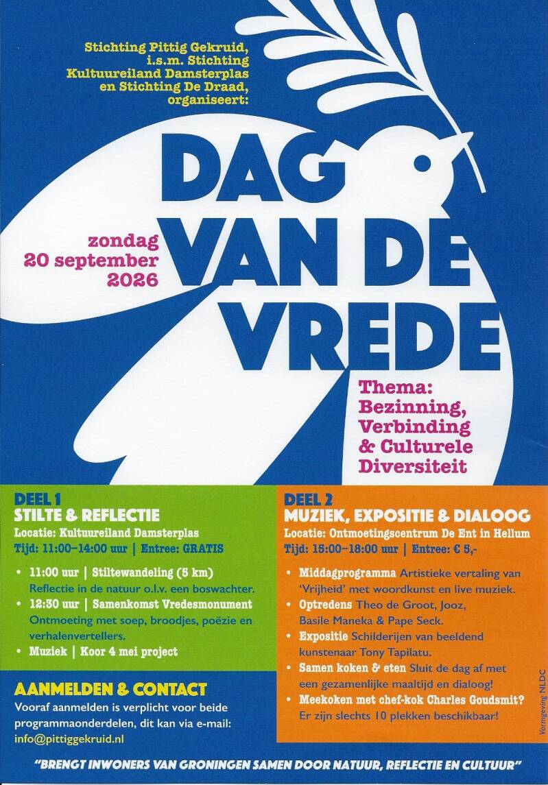 Dag van de Vrede Steendam/Hellum 2026
