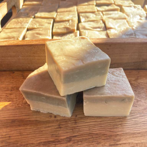 Gezichtszeepjes | Groene klei