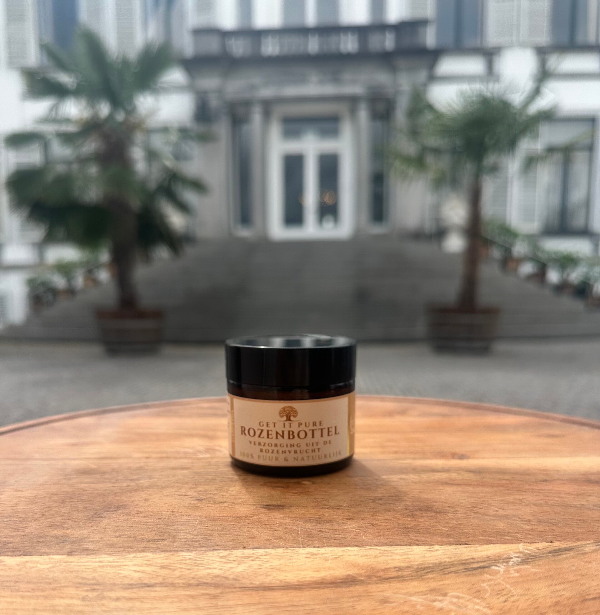 Rozenbottel crème
