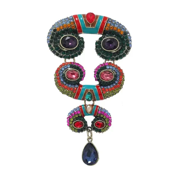 Broche Totem Style Baroque