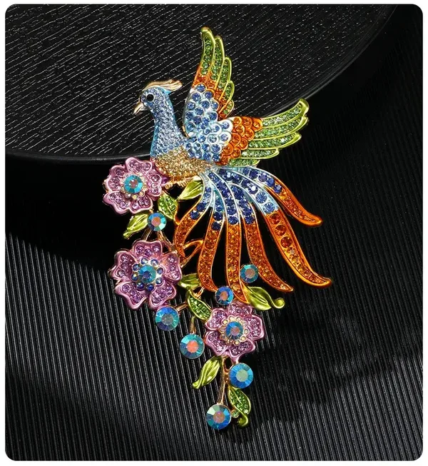 Broche XXL symbole du Phoenix