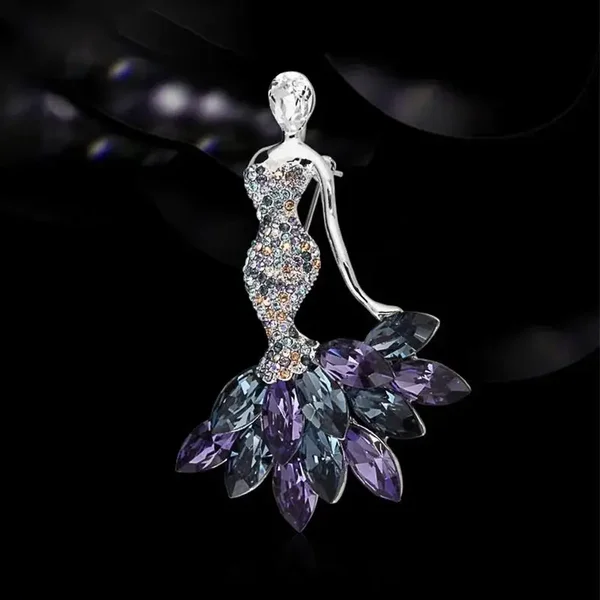 Broche Femme Sirène