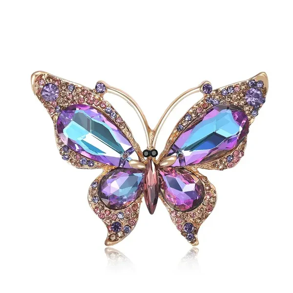 Broche Papillon Glamour et Intemporel